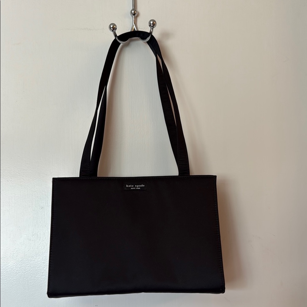 Kate Spade Black Structured Tote